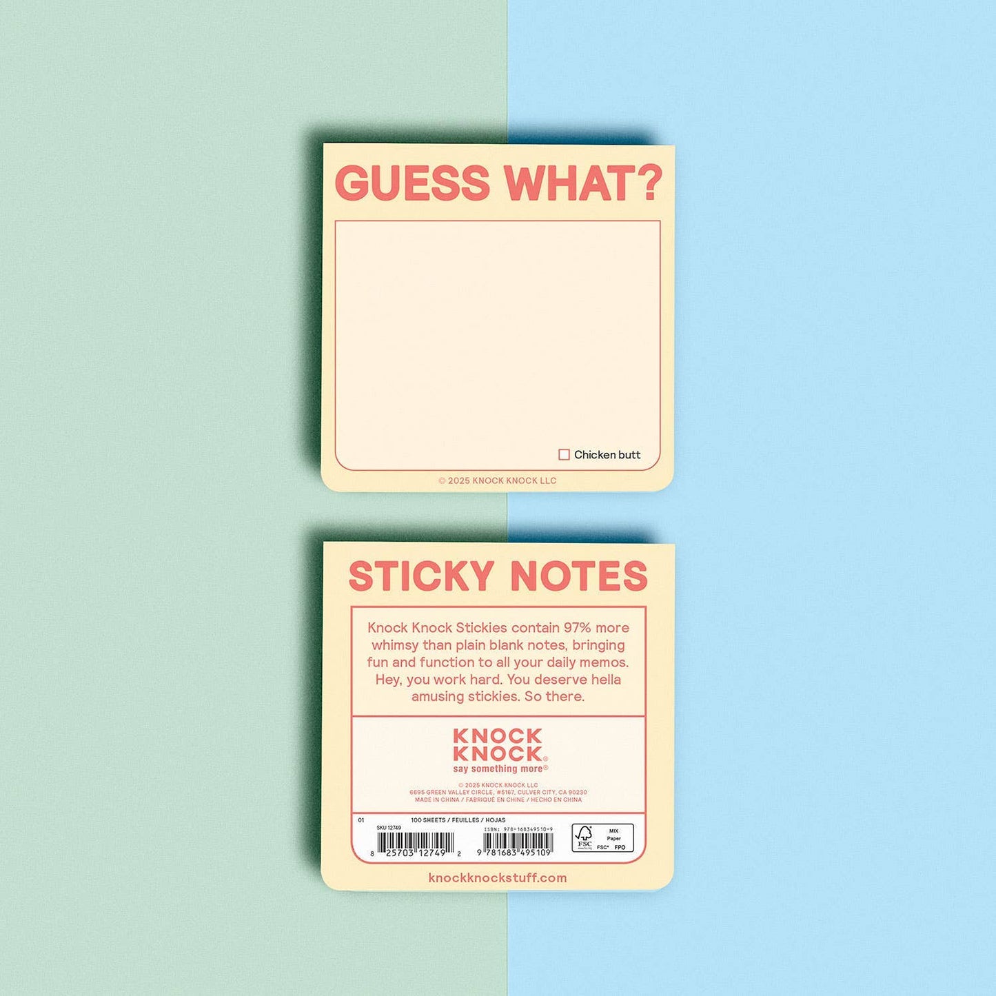 Guess What? Sticky Notes