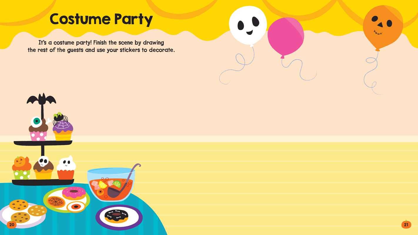 Halloween Super Puffy Stickers Book