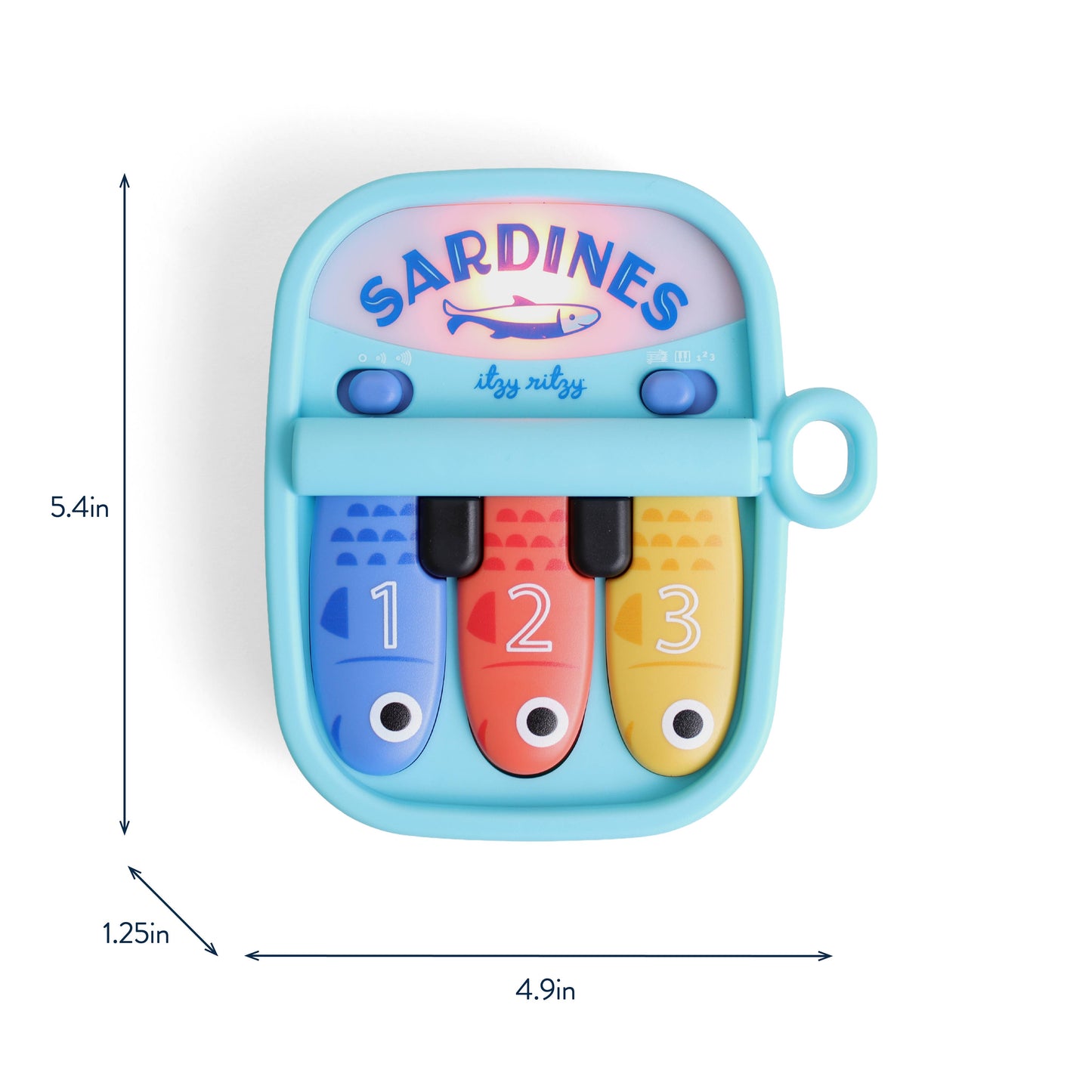 Bitzy Tunes™ Sardines Piano Toy