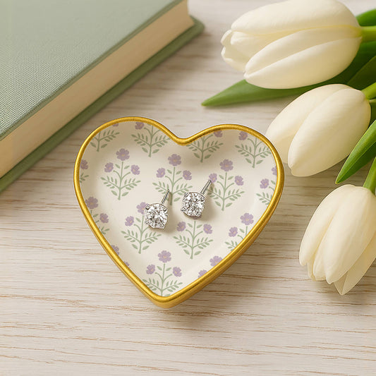 Beautiful Mom - Dish + Earring Set