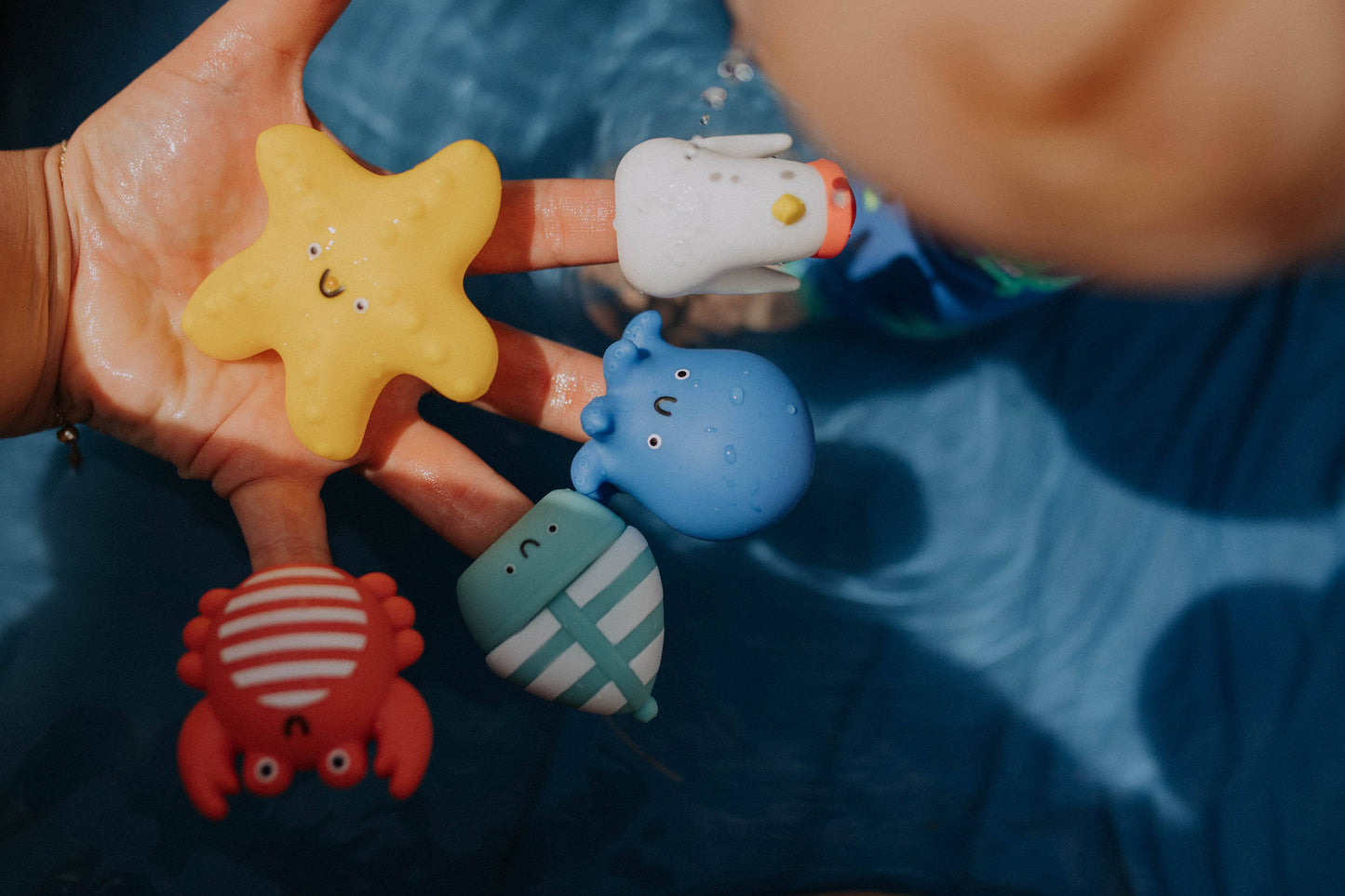 Nautical Itzy Bitzy Puppets™ - Bath Toys