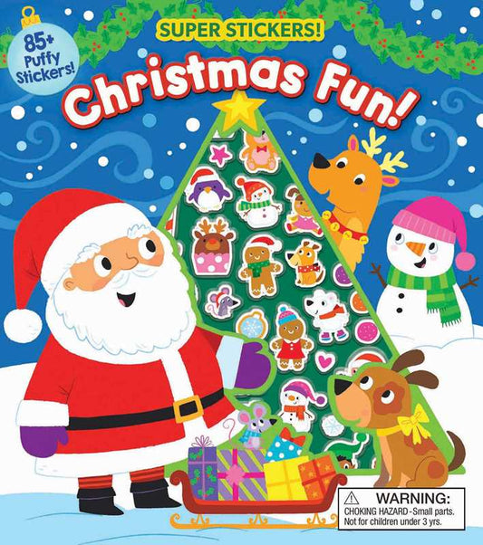 Christmas Super Puffy Sticker Book