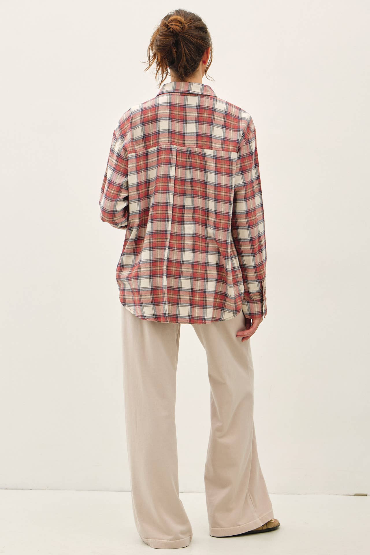 ROSEWOOD PLAID FLANNEL SHIRT