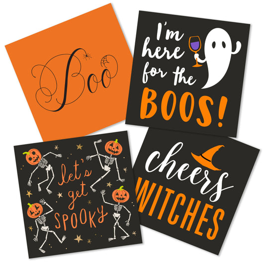 Here For The Boos Cocktail Napkins - 20ct