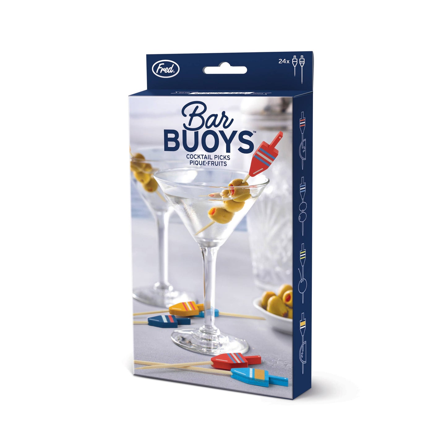BAR BUOYS - Cocktail Picks - Set of 24