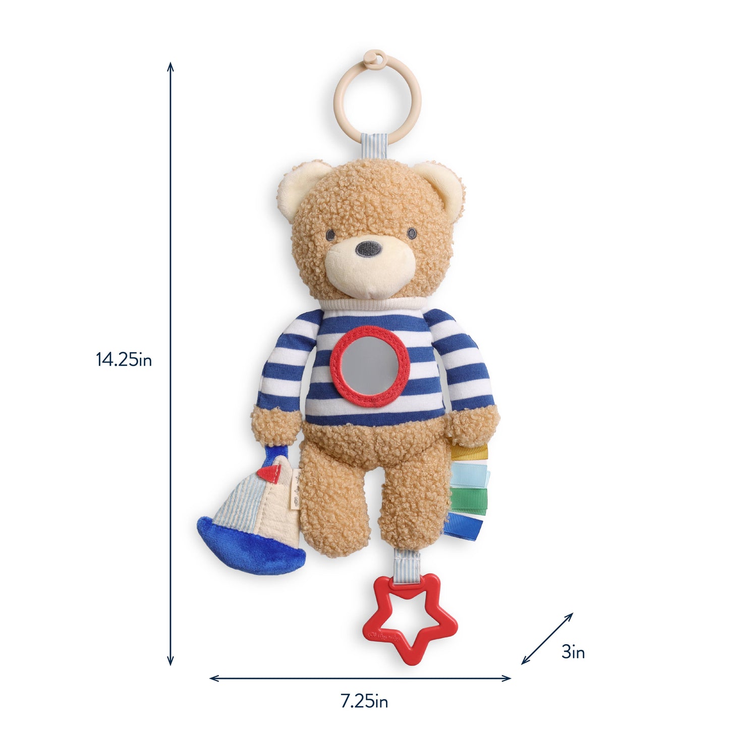 Bitzy Traveler™ Nautical Bear
