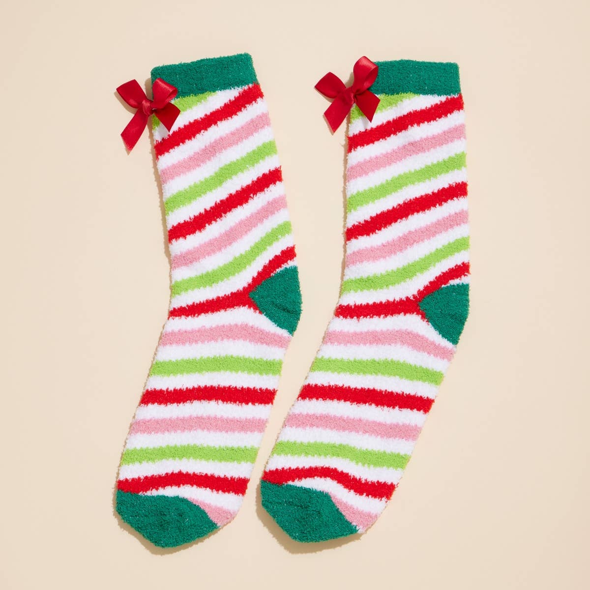 Grinch Fuzzy Socks Box Set of 4