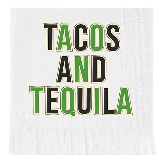 Taco and Tequila - Cocktail Napkins