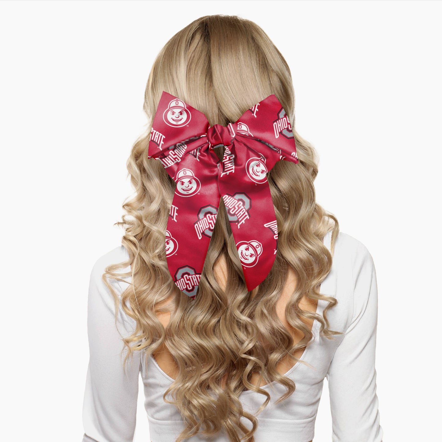 Ohio State Buckeyes Hair Bow