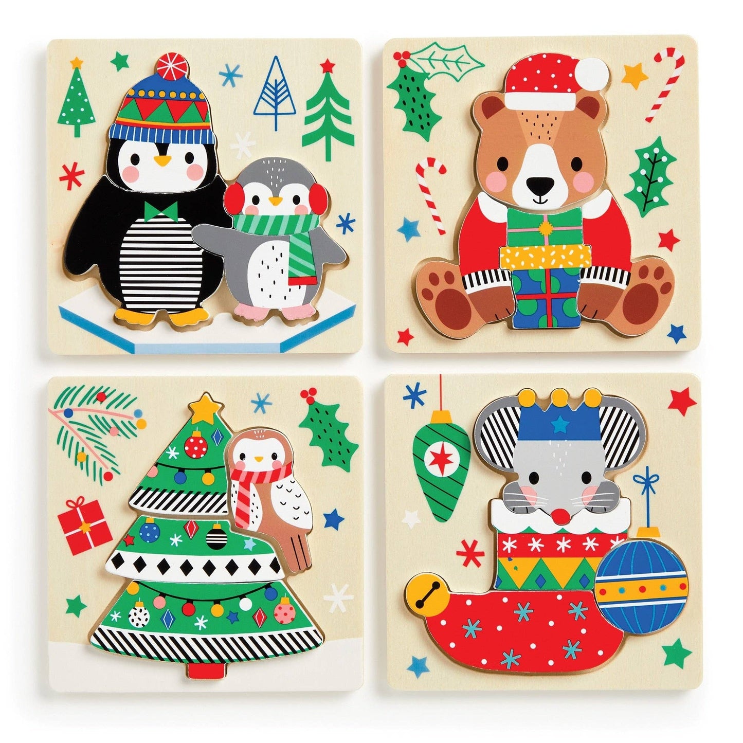 Festive Friends Puzzles