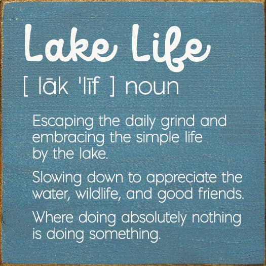 Lake Life - Escaping the daily grind and embracing the…