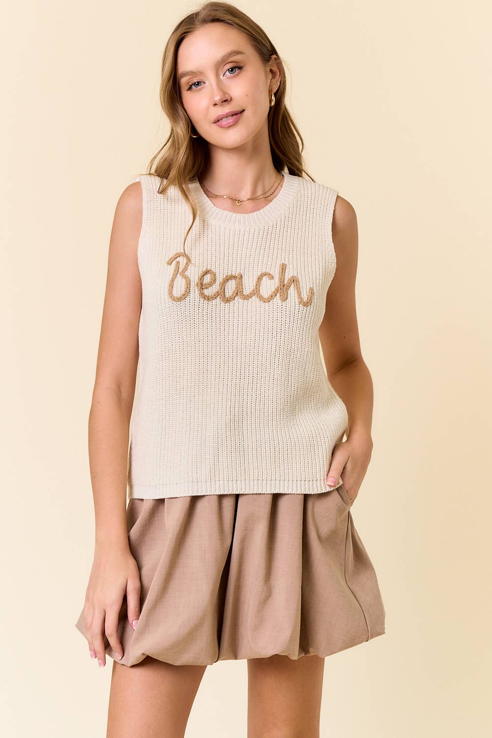 Beach Blue Tank Top