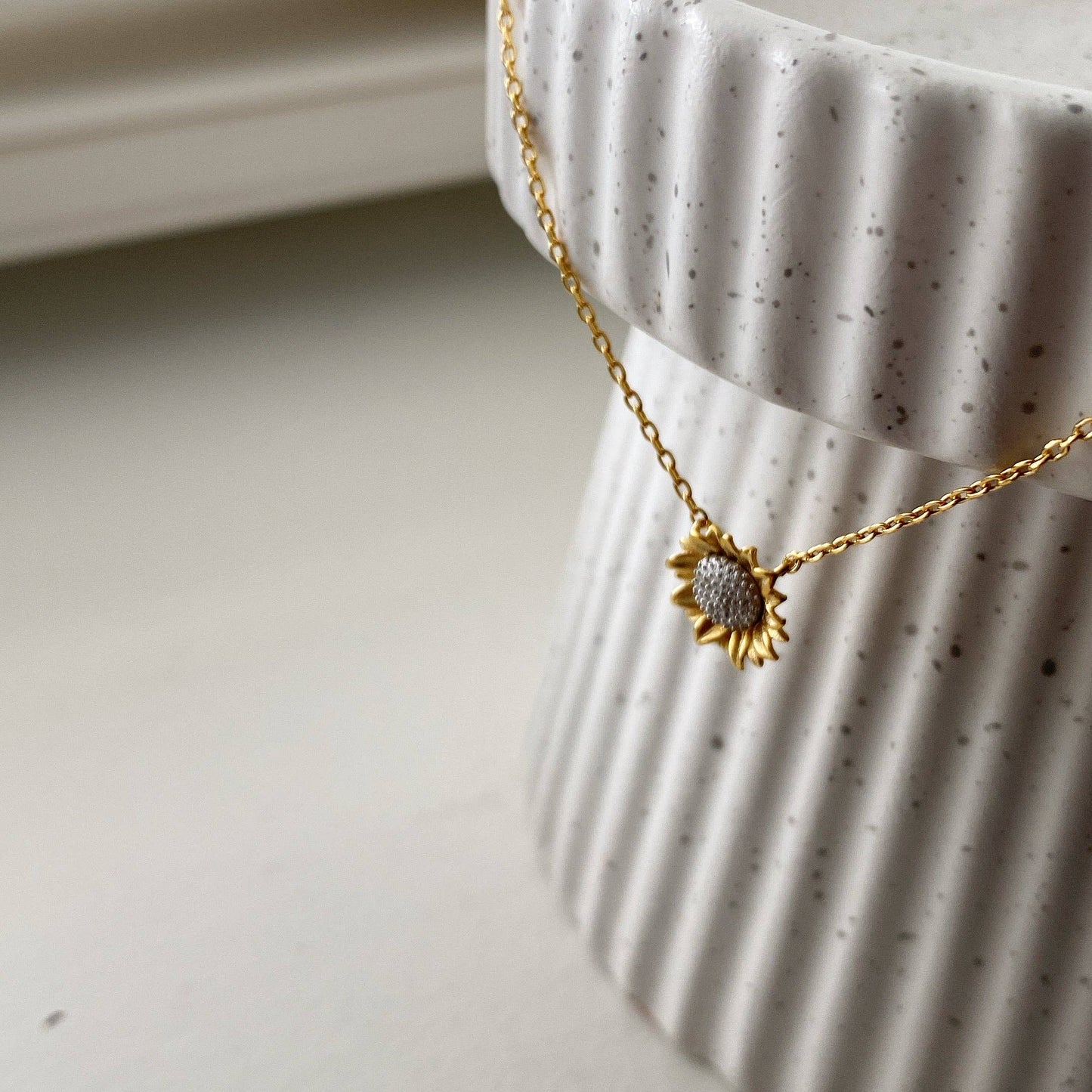 Sunflower Necklace