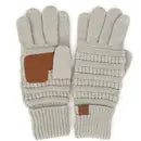 C.C Knitted Touch Screen Gloves