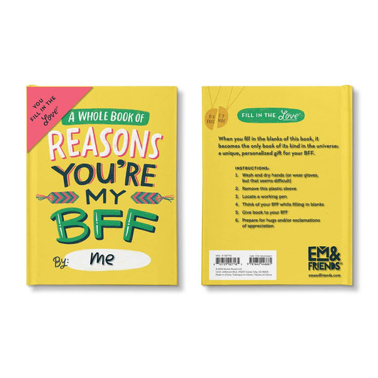 Reasons You're My BFF - Fill in the Love Journal