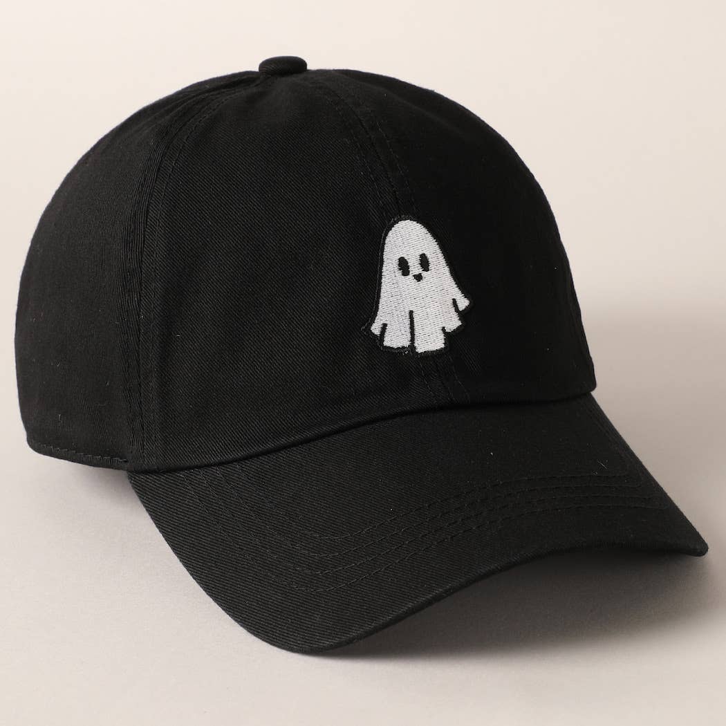 Ghost Baseball Cap