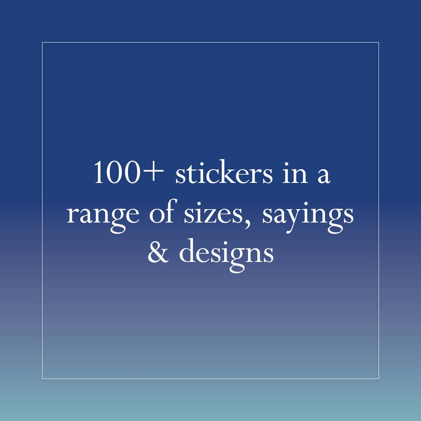 Disappointing Affirmations Sticker Book