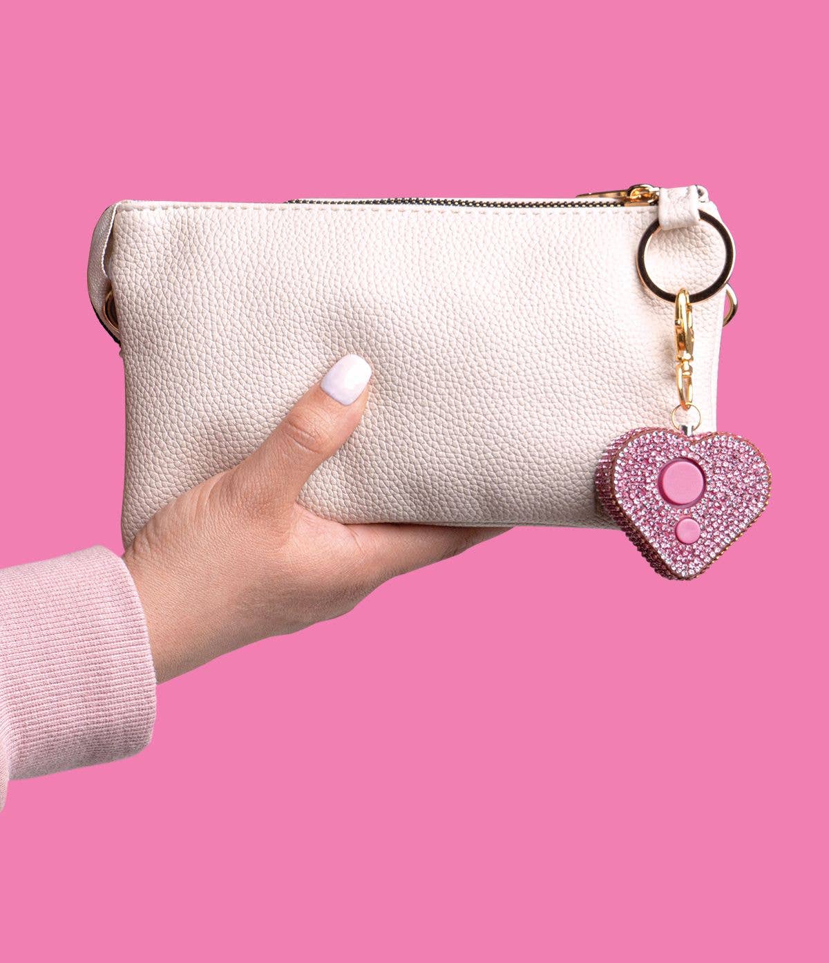 Heart 2-in-1 Charm Alarm & Flashlight