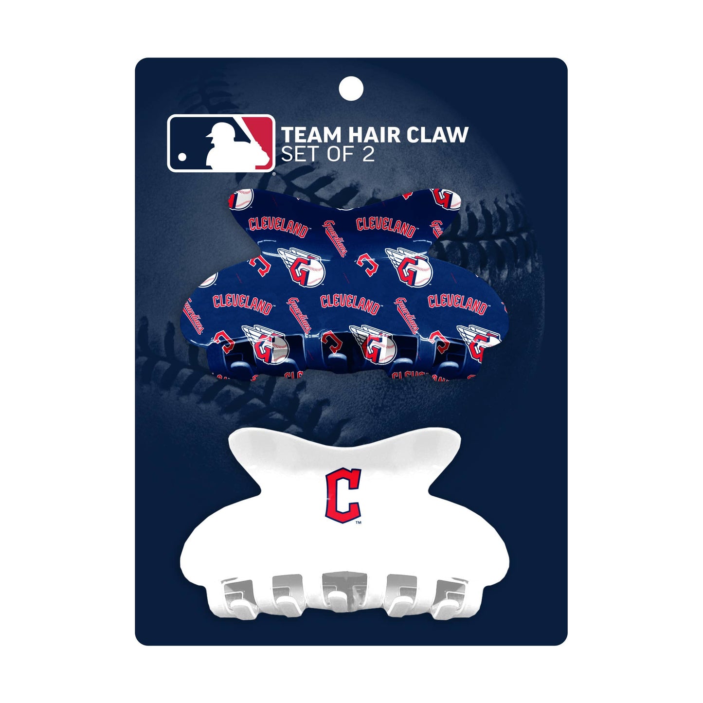 Cleveland Guardians Hair Claw Set