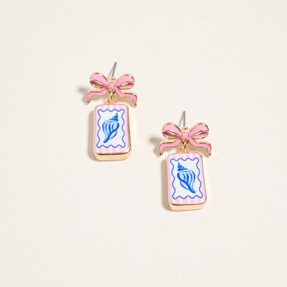 Conch - Coastal Beach Earrings