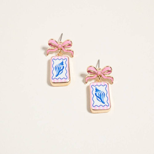 Conch - Coastal Beach Earrings