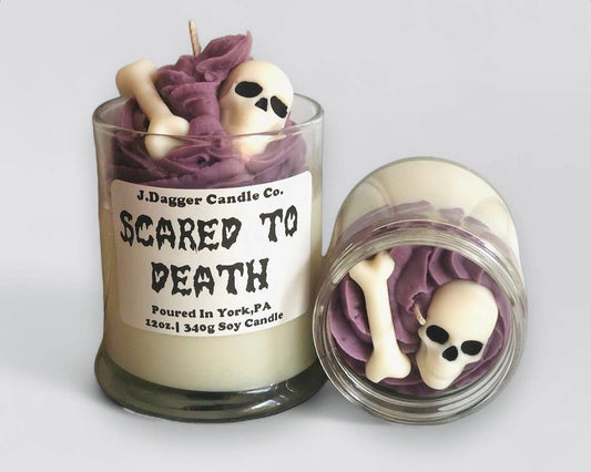 Skeleton Themed Soy Candles