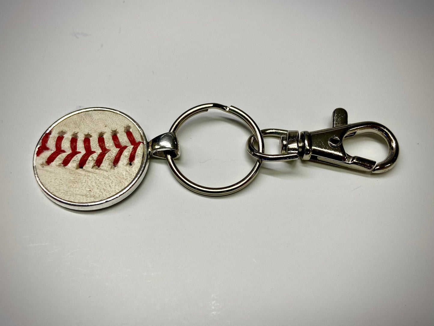 Baseball Seam Keychain