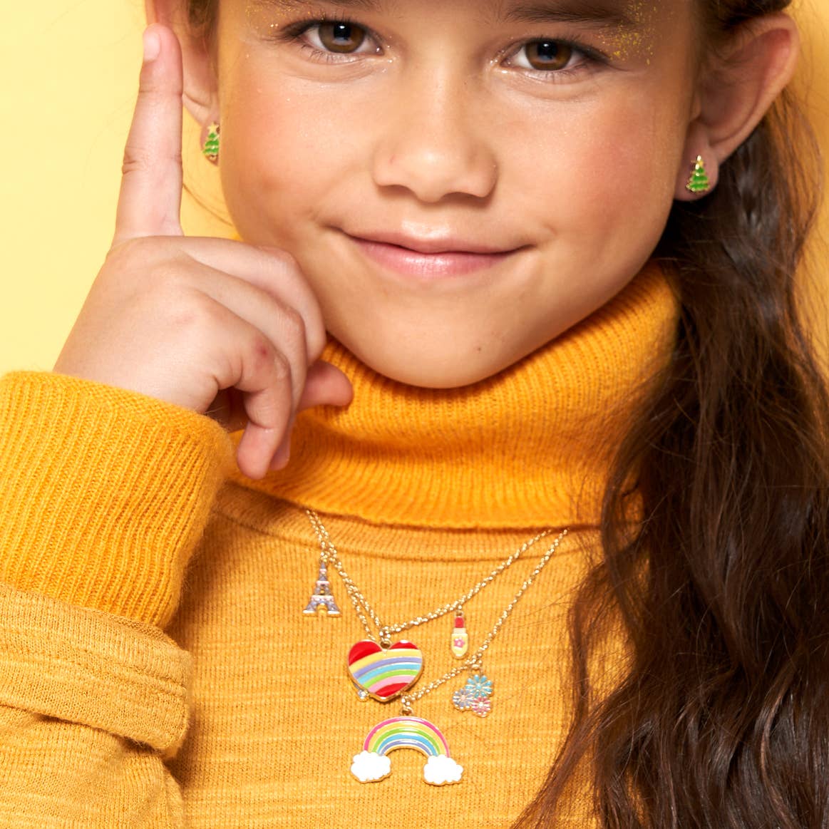 Whimsy Necklace- Rainbow