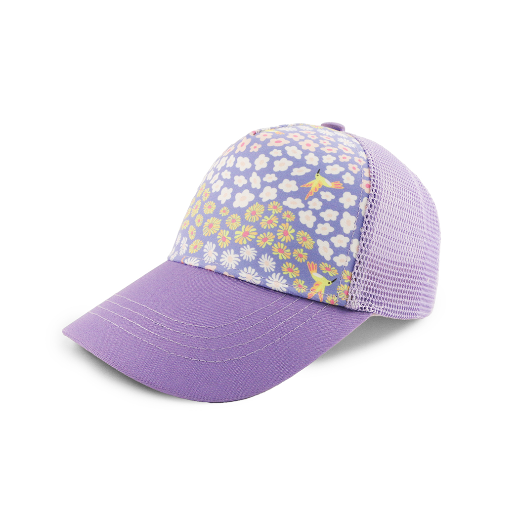Kids Floral Field Ball Cap