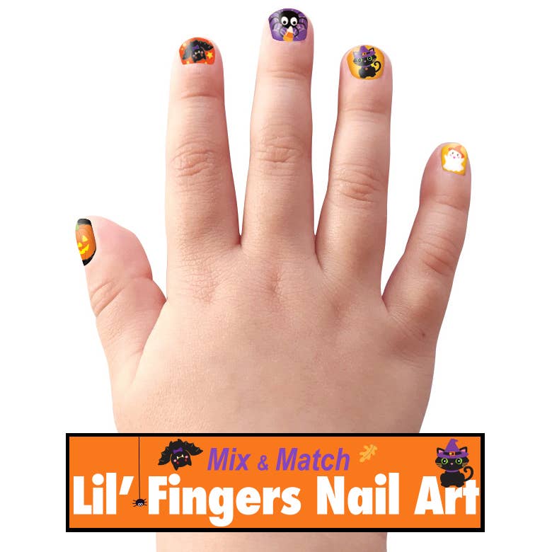 Halloween Lil' Fingers Nail Stickers