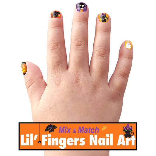 Halloween Lil' Fingers Nail Stickers