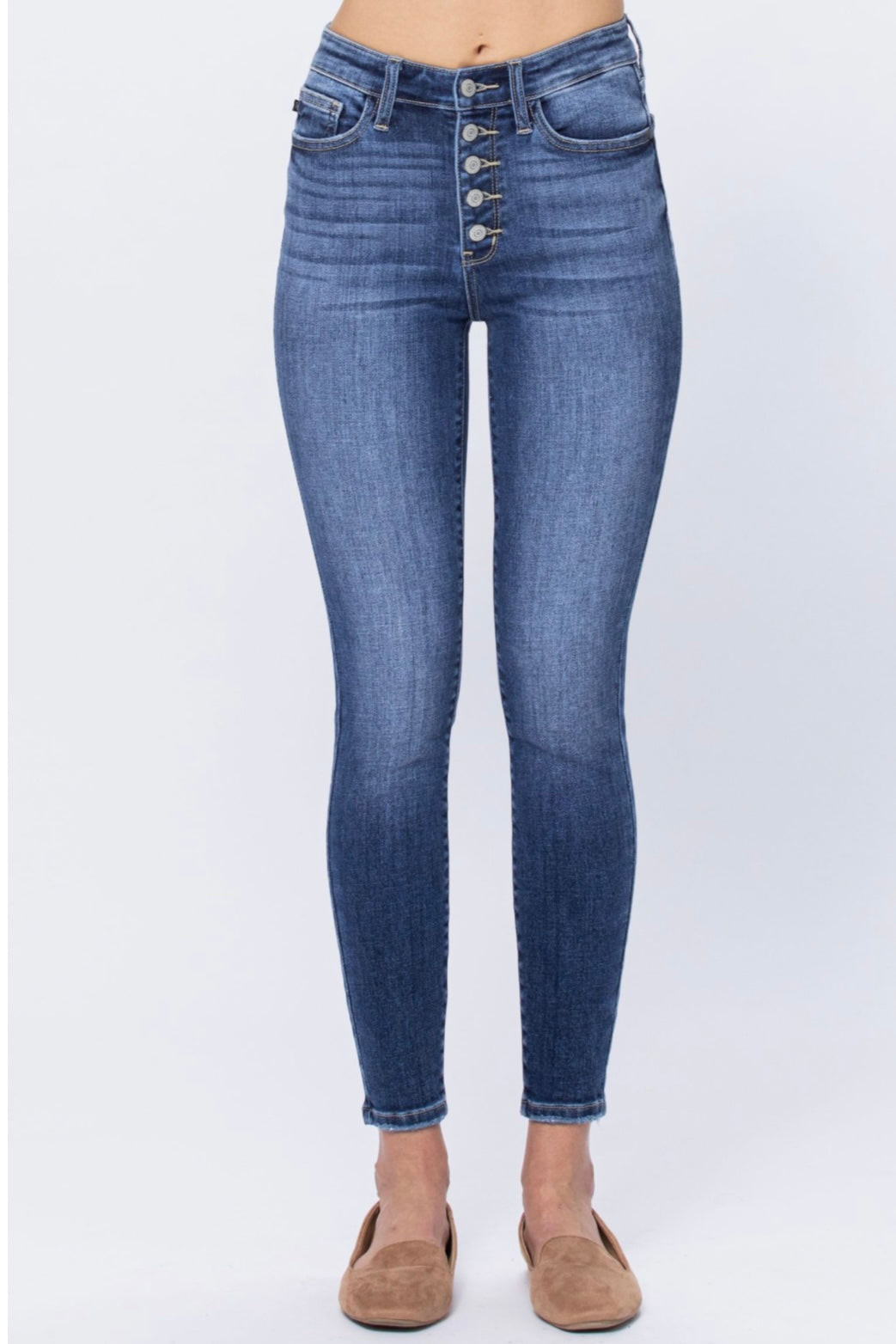 Judy Blues - High Rise 5 Button Skinny