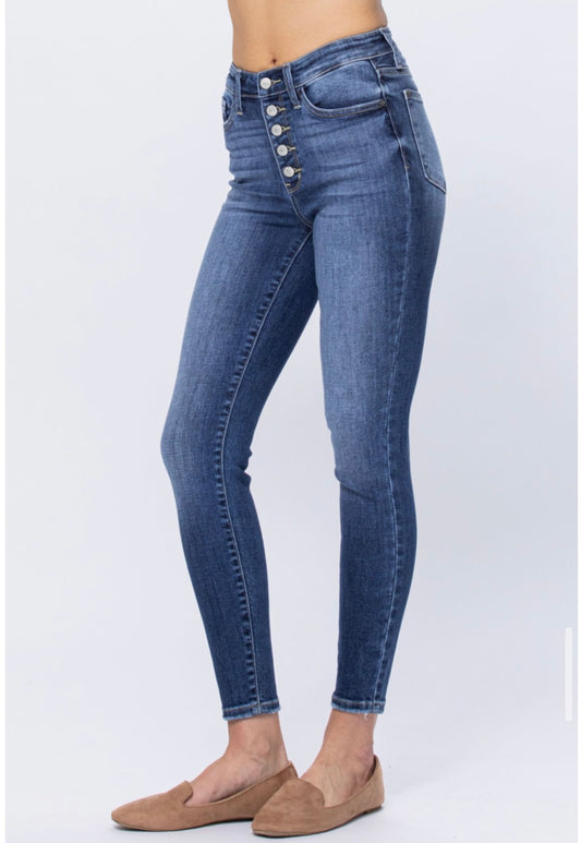 Judy Blues - High Rise 5 Button Skinny