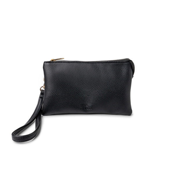 Kedzie Black Convertible Wallet Crossbody