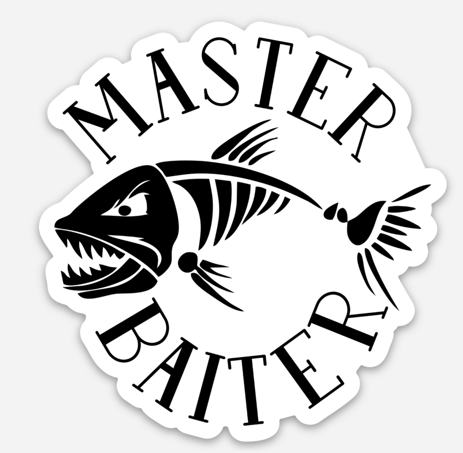 Master Baiter Sticker - Mistakes on the Lake