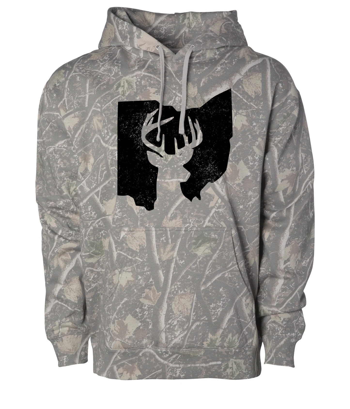 Ohio Deer Hunter Camo Hoodie