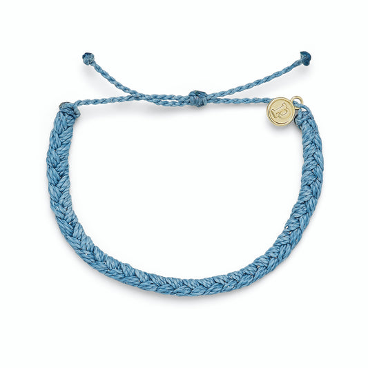 Misty Blue Braided Bracelet