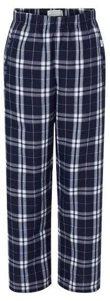 Unisex Navy Flannel Pants