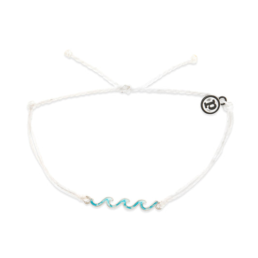 White - Tie Dye Waves Bracelet