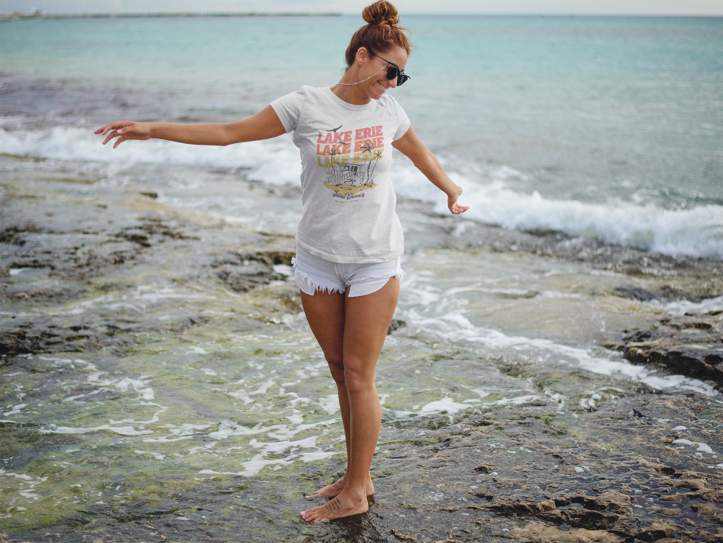 Lake Erie Sunset Chaser Tee