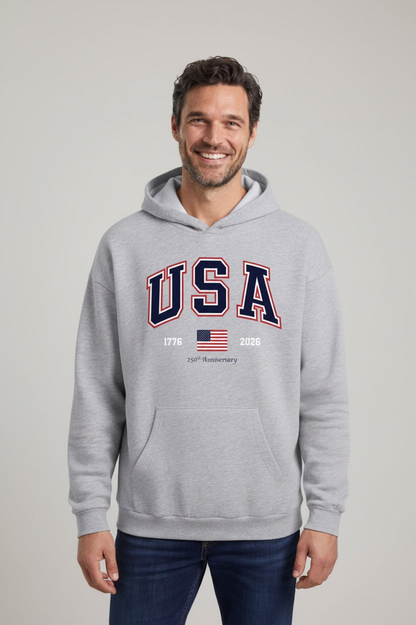 USA 250 Unisex Hooded Sweatshirt