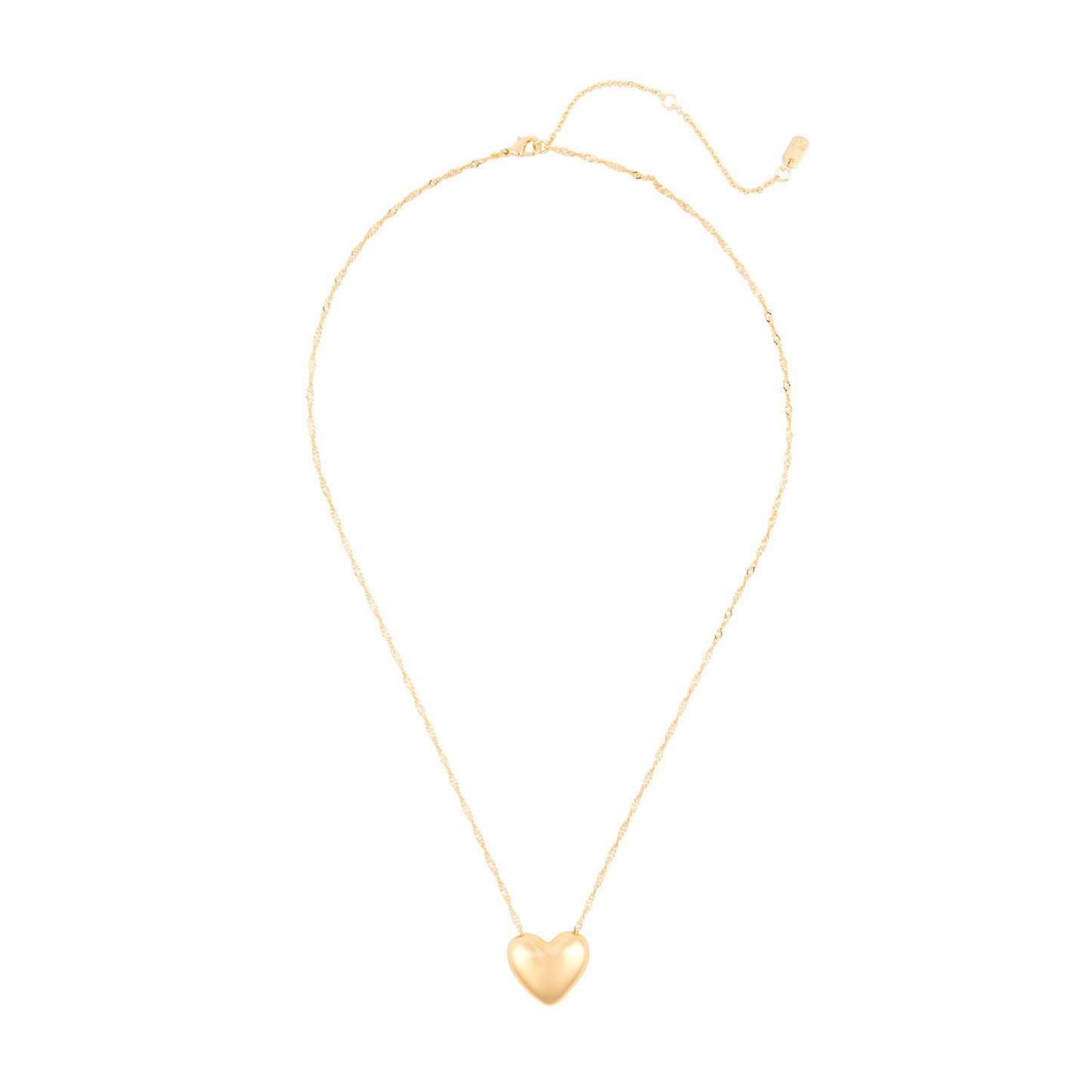 Puffy Heart Necklace