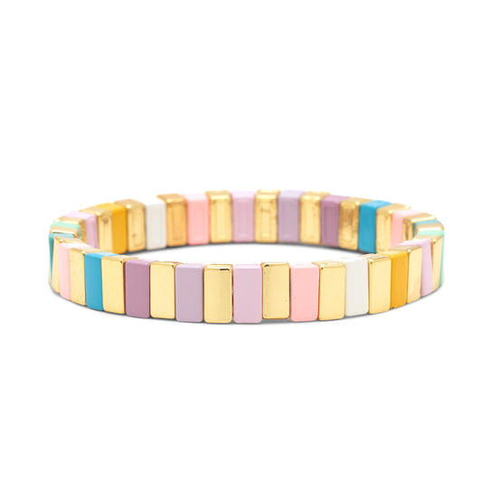 Bright Tides Enamel Bracelet
