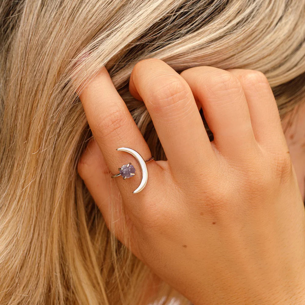 CRESENT MOON RING