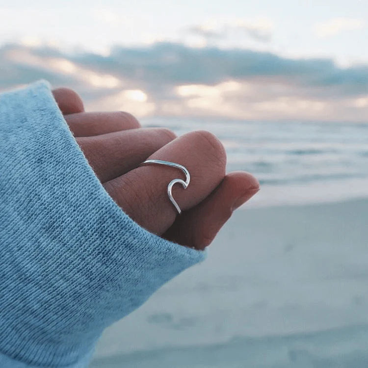 WAVE RING - SILVER