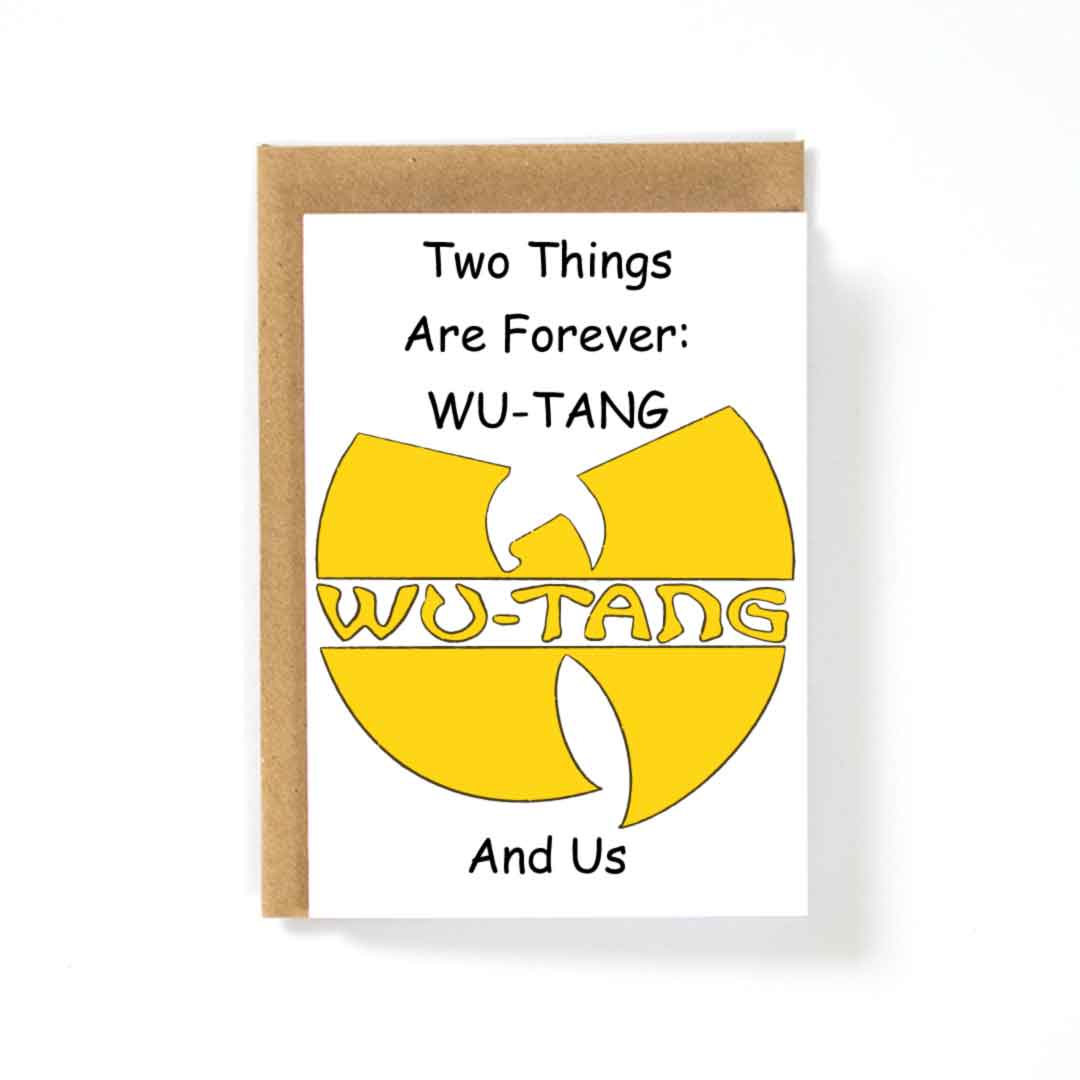 Two Things Are Forever Card