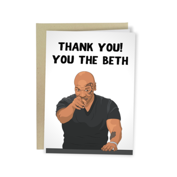 You The Beth Greeting Card
