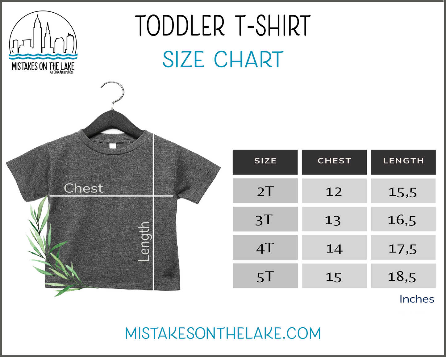 Toddler - Firelands Falcons - Tee - Mistakes on the Lake