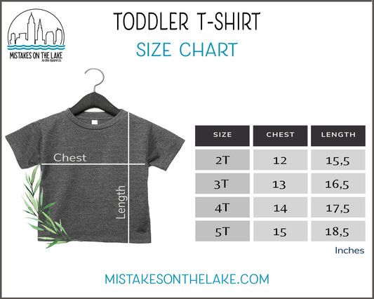 TODDLER - VERMILION SAILORS TEE