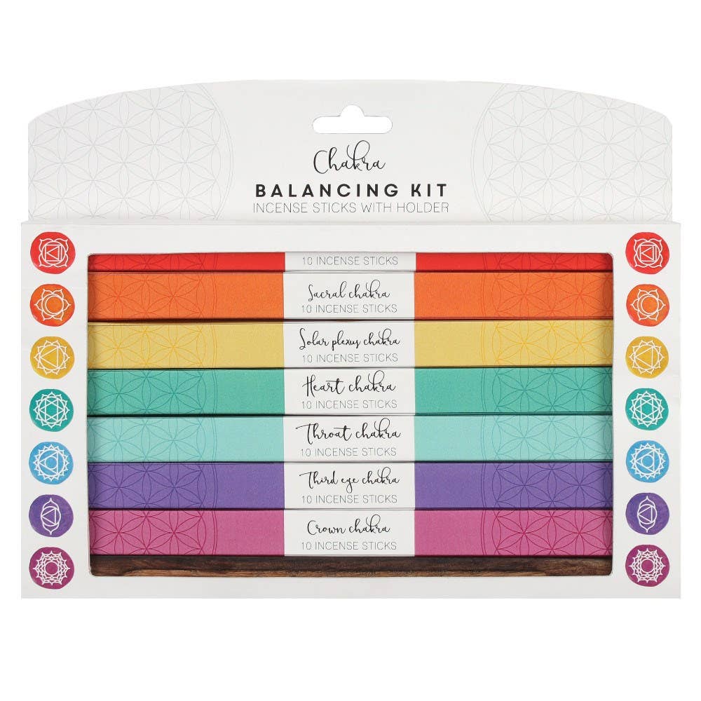 Chakra Balancing Incense Stick Gift Set